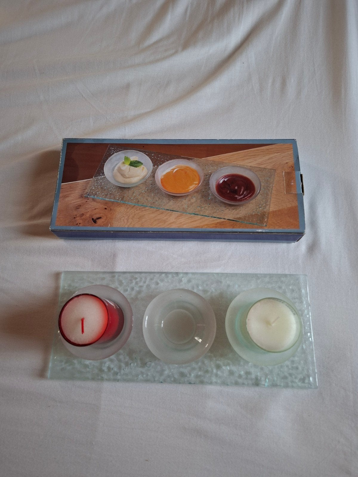 nieuw aperitiefschaaltje, Maison & Meubles, Enlèvement, Verre, Pichet