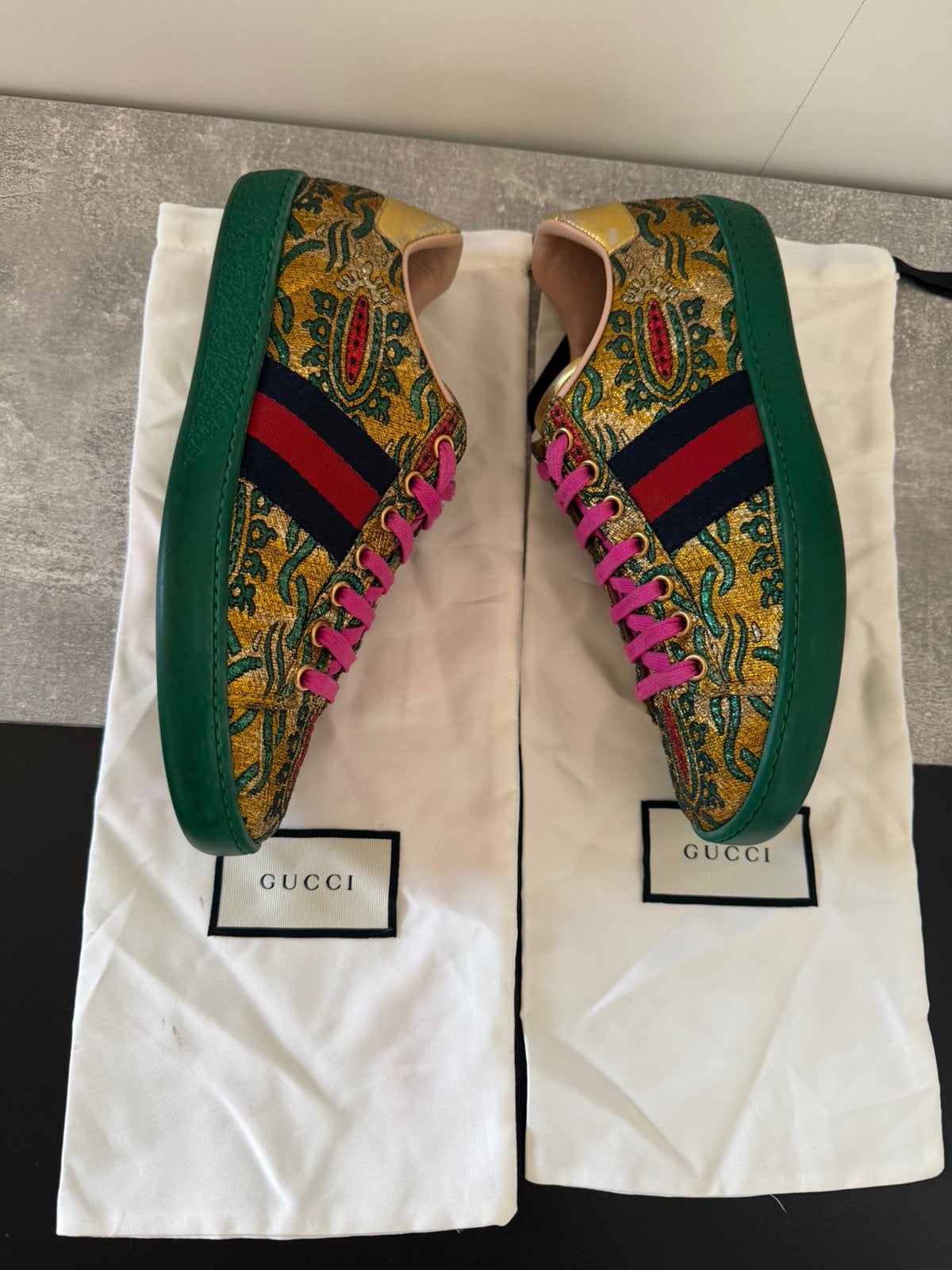 Baskets Gucci Ace authentiques, Enlèvement, Comme neuf