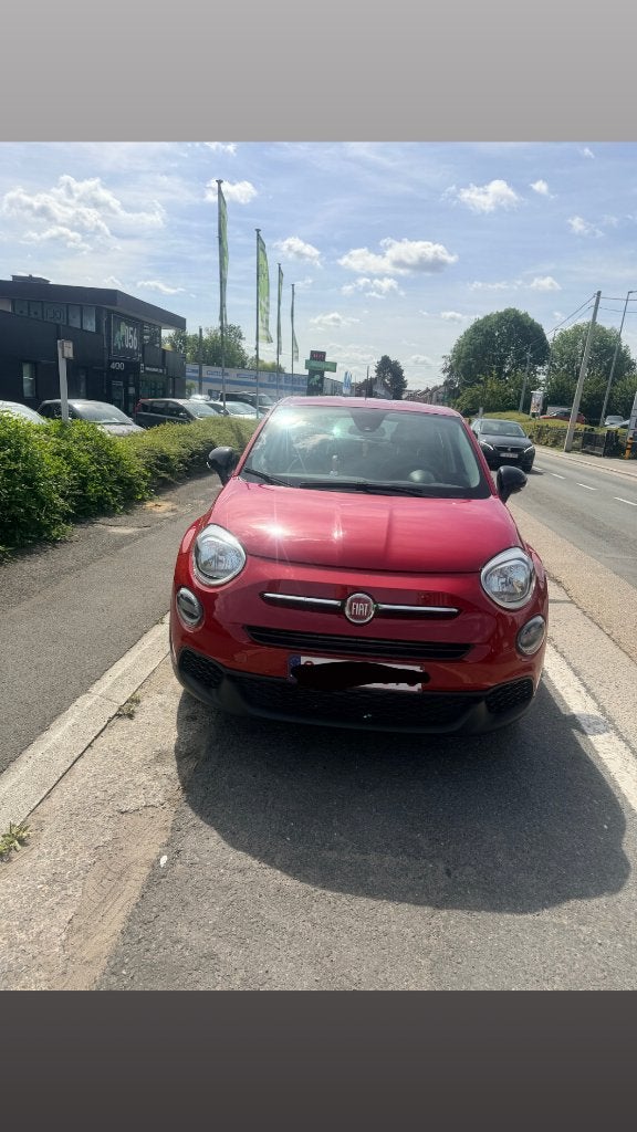 Fiat 500x rouge excellent etat, Autos, Fiat, Rouge, Achat, Système audio, Boîte manuelle