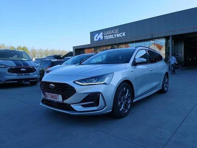 Ford Focus Break 1.0 i MHEV 155pk Automaat ST-Line BLIS ACC, Euro 6, Bedrijf, USB, Zilver of Grijs