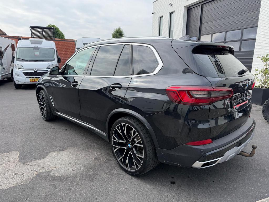 BMW X5, Automaat, Zwart, Leder, Diesel