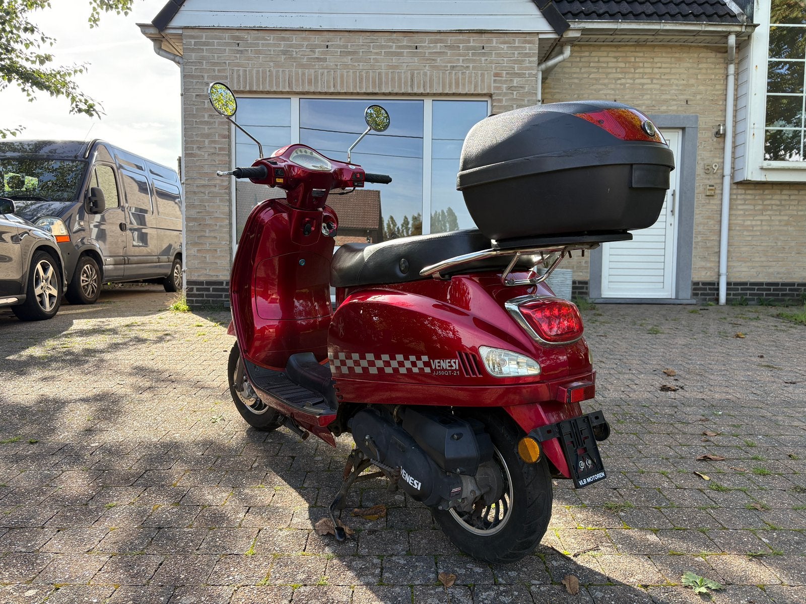 Trottinette Vespa Look | 6 600 km | Une classe !, Enlèvement, Utilisé, Classe A (25 km/h), Essence