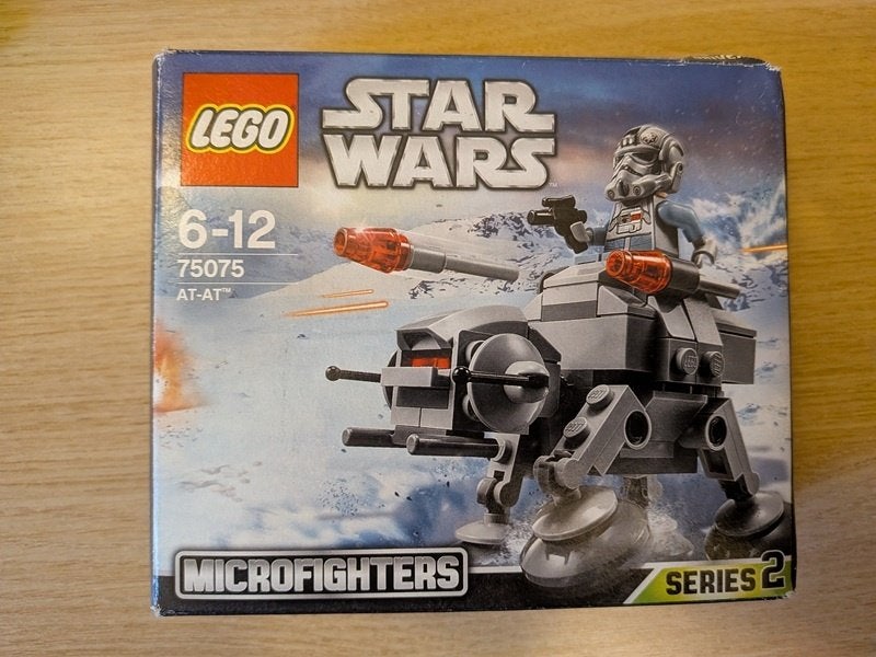 lego Star Wars - microfighters 75075 - AT-AT, Ophalen, Gebruikt, Lego, Star Wars