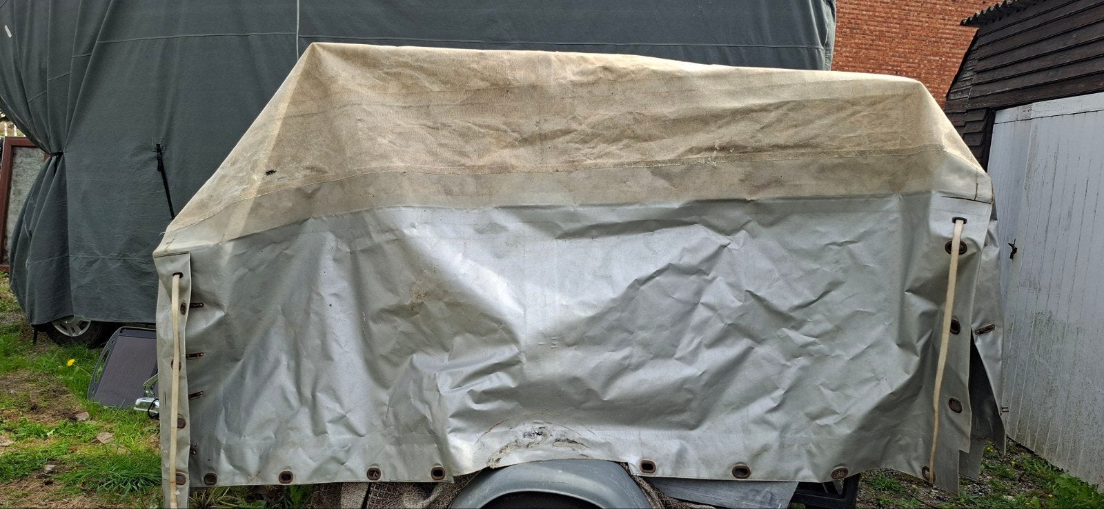 Bache voor aanhangwagen, Ophalen, Gebruikt