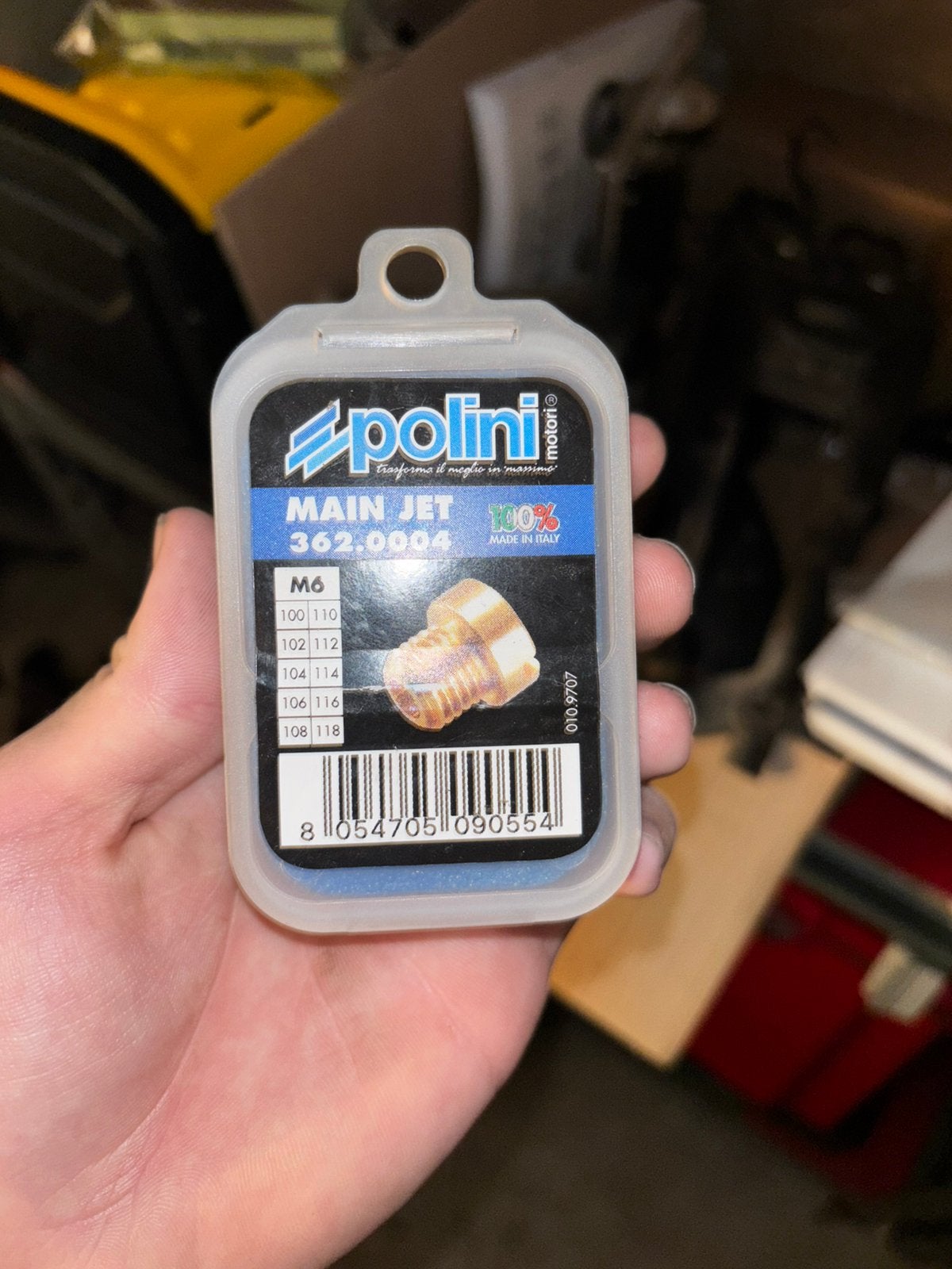 Polini Sproeierset 100/tm 120, Motoren, Ophalen of Verzenden