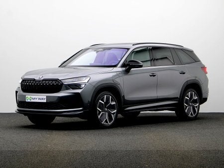Skoda Kodiaq PHEV Kodiaq Sportline 1,5 TSI iV 110 kW DSG6, Auto's, Automaat, SUV of Terreinwagen, Zilver of Grijs, Te koop
