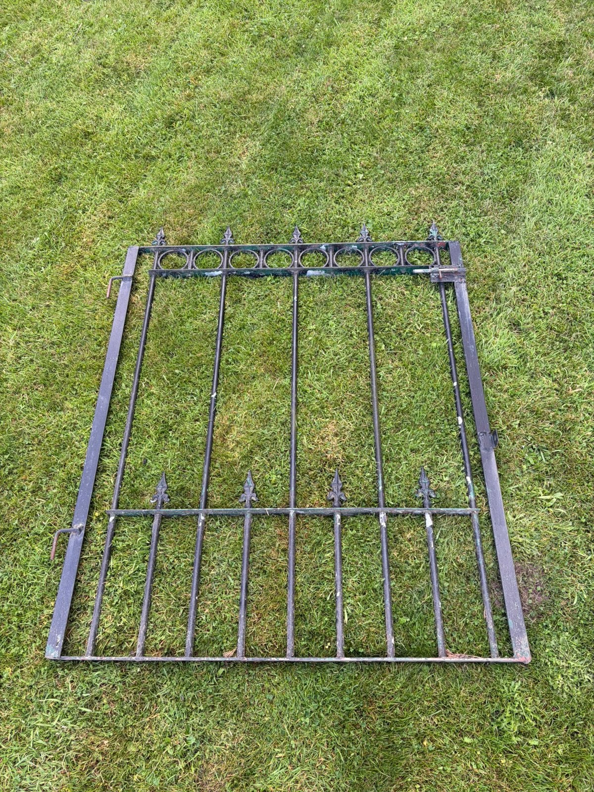 Smeedijzeren tuinpoortje., Enlèvement, Utilisé, Fer, Clôture ornementale