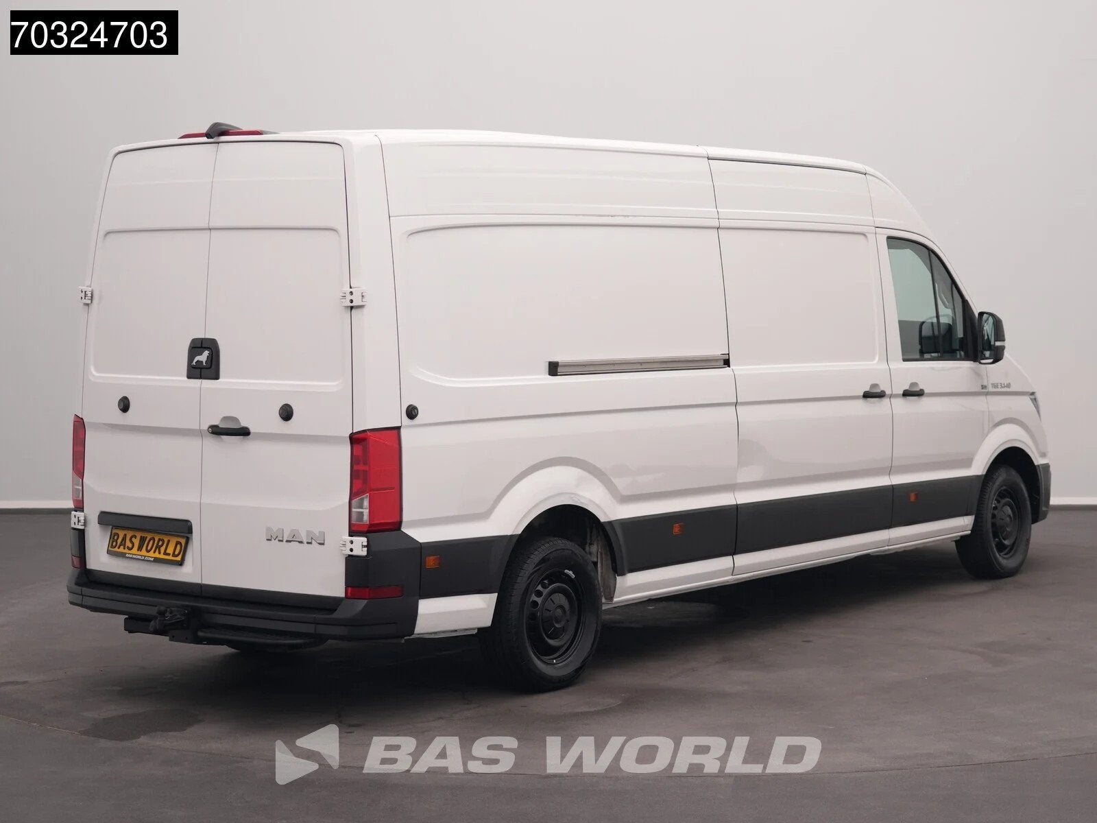 MAN TGE 3.140 Automaat L4H3 Trekhaak Airco Cruise Camera Euo, Auto's, Automaat, Stof, Gebruikt, Euro 6