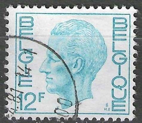 Belgie 1971-1972 - Yvert 1584 /OBP 1648 - Boudewijn (ST), Verzenden, Gestempeld, Gestempeld, Koninklijk huis