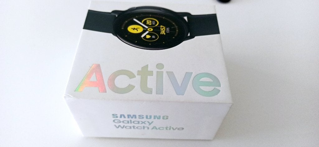 Samsung Galaxy Watch Active Black, Enlèvement ou Envoi, Étanche, Battement de coeur, Utilisé