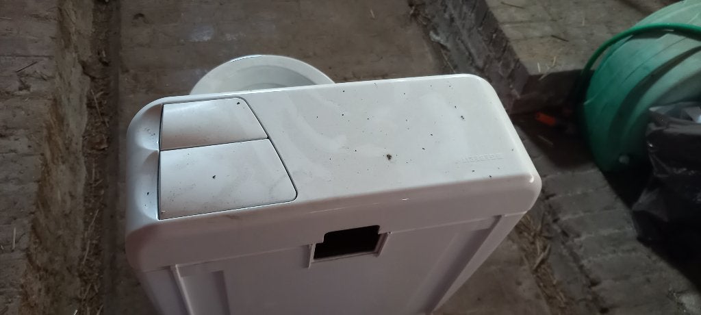 WC (staand), Ophalen, Gebruikt, Steen, Toilet