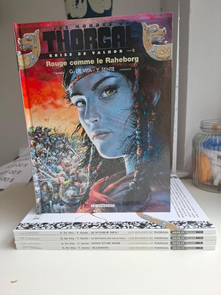 LES MONDES DE THORGAL "KRISS DE VALNOR" TOMES 1 à 5 TOUS EO, Série complète ou Série, Enlèvement ou Envoi, Comme neuf