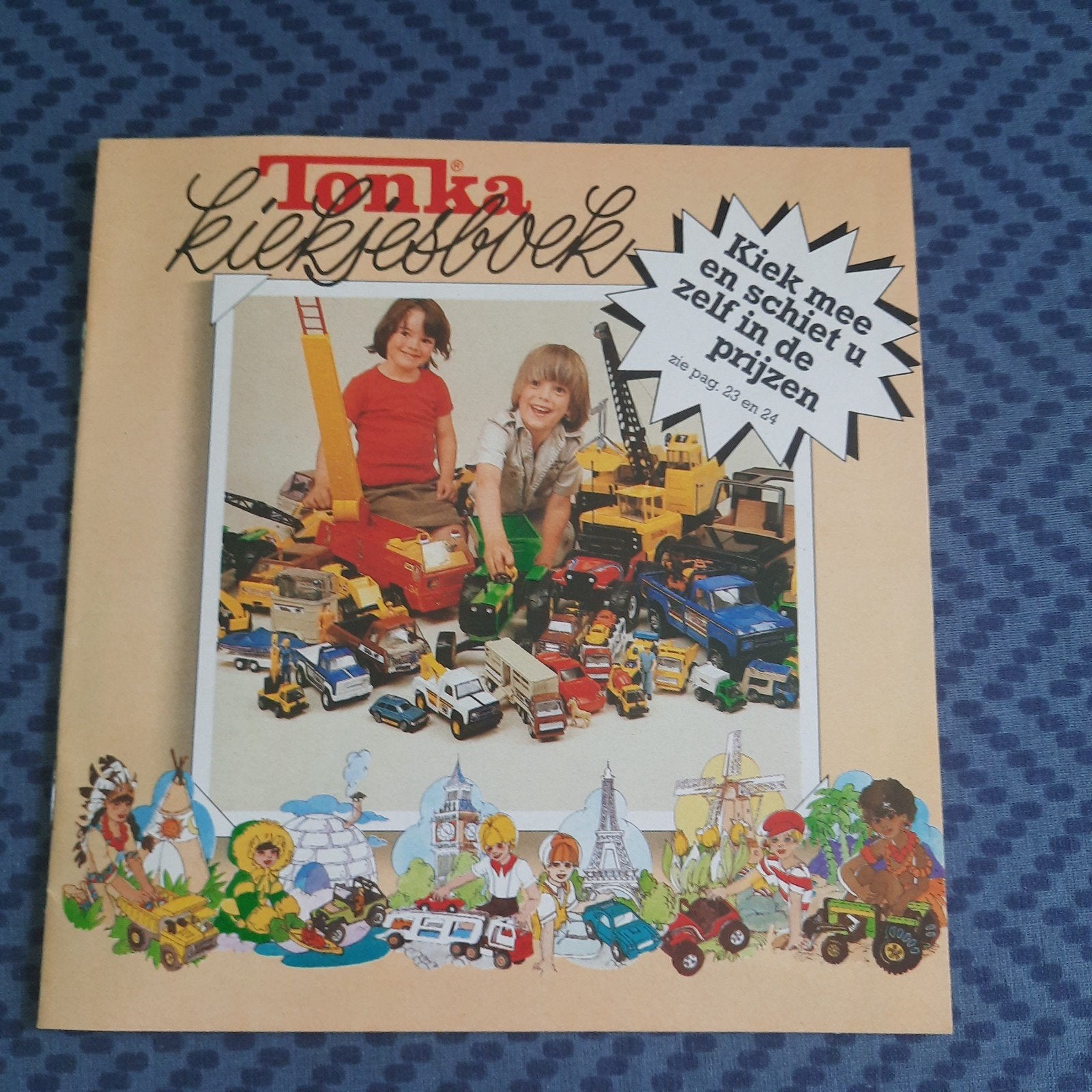 TONKA speelgoedauto´s* VINTAGE CATALOGUS * ZEER GOEDE STAAT, Boeken, Catalogussen en Folders, Ophalen, Zo goed als nieuw, TONKA