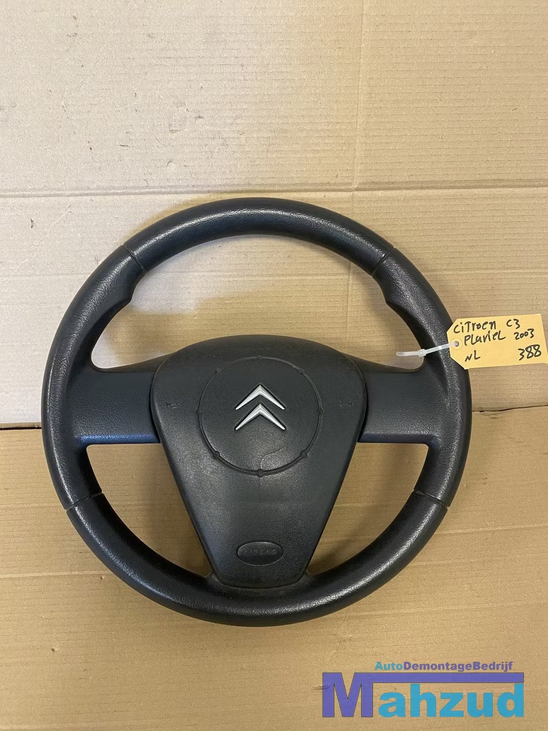 CITROEN C3 stuurwiel stuur met airbag 2003-2012, Gebruikt, Citroën, Stellantis N.V., Taurusavenue 1
2132 LS  Hoofddorp, NL