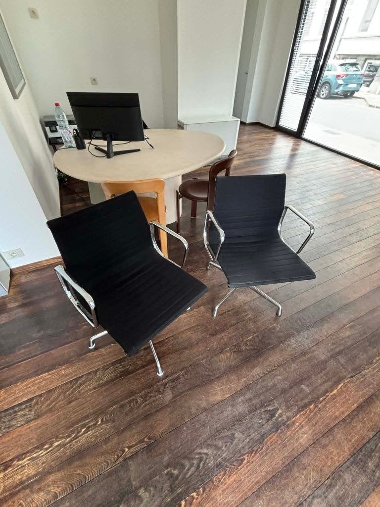 Chaise Hopsack Vitra EA 108, Maison & Meubles, Enlèvement, Utilisé, Noir, Chaise de bureau