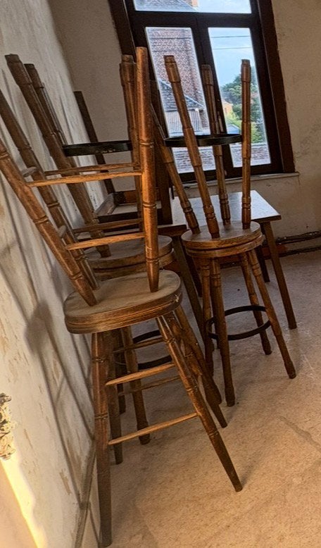 6 Tabourets, 4 tabourets, Enlèvement, Comme neuf