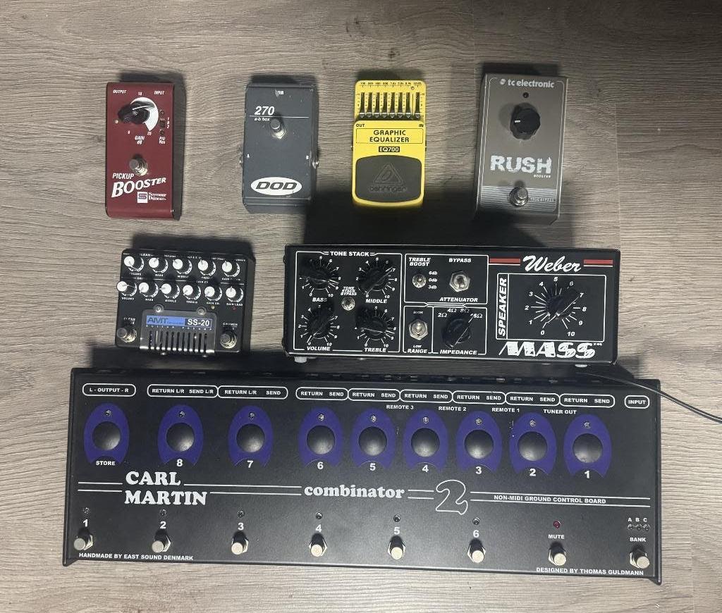 Verschillende gitaar pedalen, Muziek en Instrumenten, Ophalen of Verzenden, Gebruikt, Equalizer