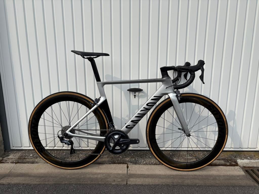 Canyon Aeroad CF SL 8.0 (2020) - maat S, Carbon, Velgrem, Zo goed als nieuw, Meer dan 20 versnellingen