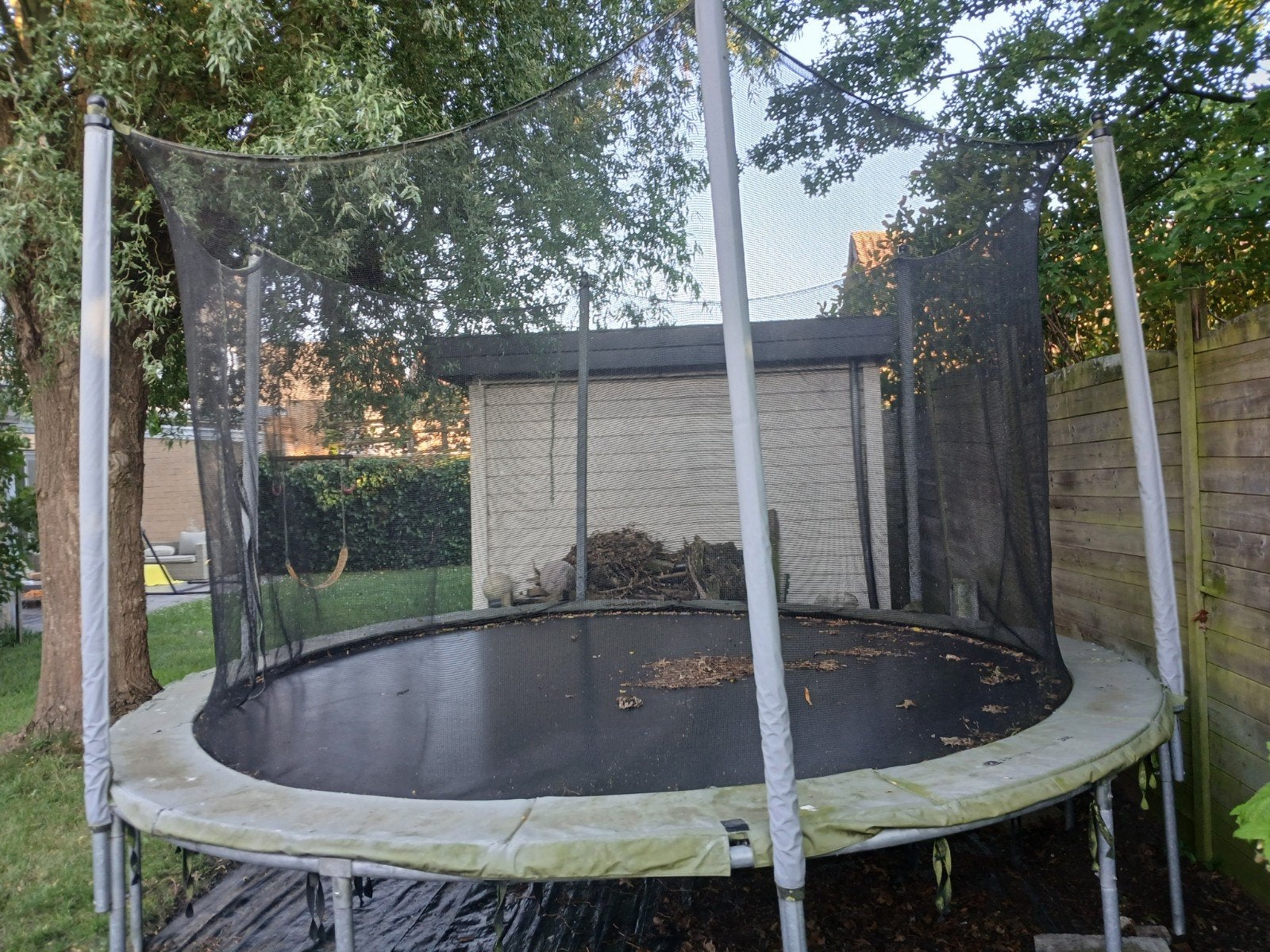 Trampoline 3m 60cm, Enlèvement