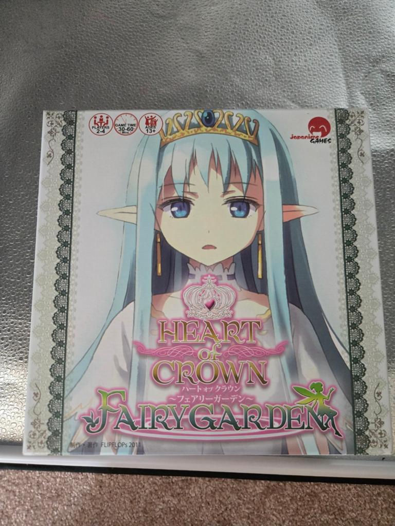Heart of Crown Fairy Garden kaartspel + 1 uitbreiding, Ophalen of Verzenden, Nieuw, Speeldeck