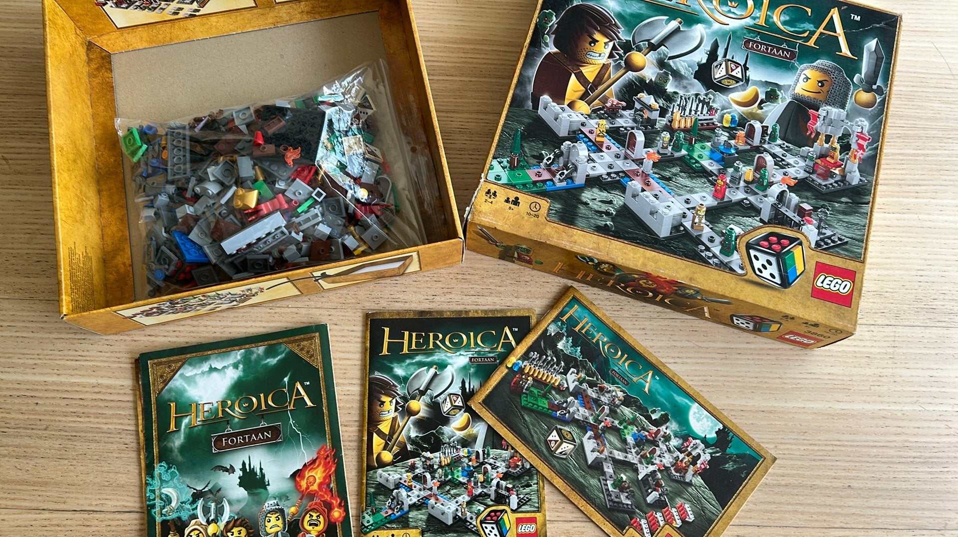 Lego Heroica 3860, Fortaan, compleet, Inclusief instructies, Gebruikt, Lego, Ophalen of Verzenden