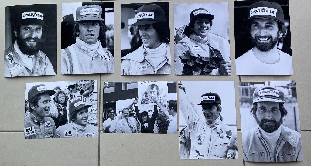 Foto's Formule 1 piloten (Ertl, Scheckter, Leclère, Watson.., Verzenden, Gebruikt, Formule 1
