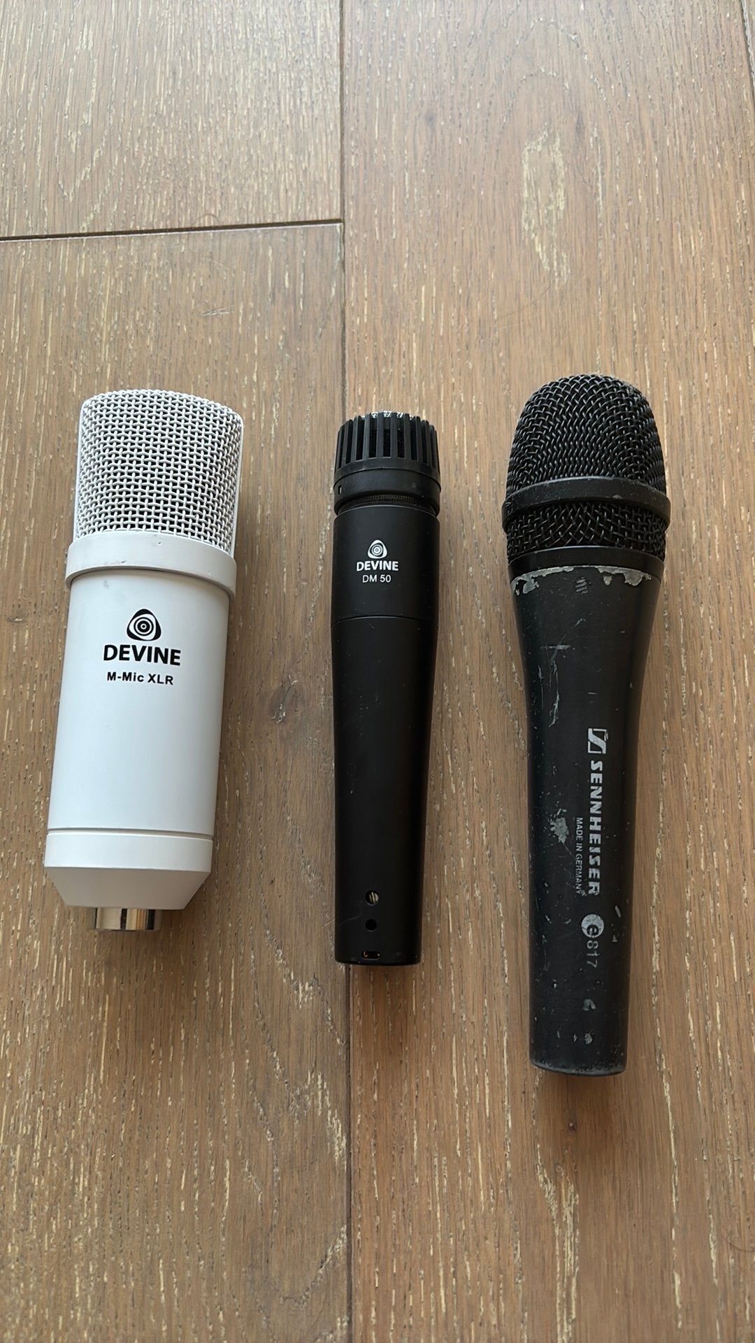 Ensemble de micros, Musique & Instruments, Microphones, Enlèvement, Utilisé, Autres types