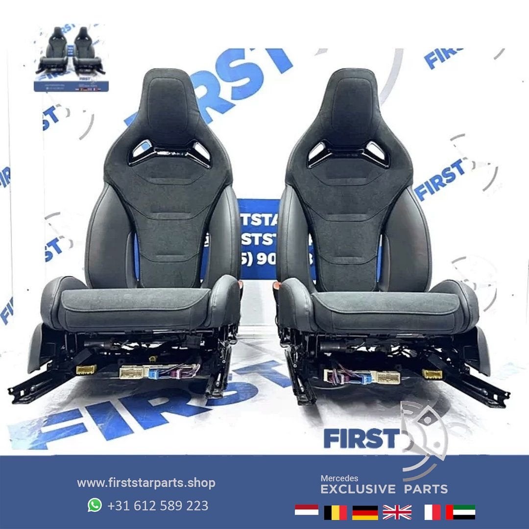 W206 S206 C63 AMG Recaro KUIP STOELEN SET C63s E PERFORMANCE, Auto-onderdelen, Gebruikt, -, Ophalen of Verzenden, -