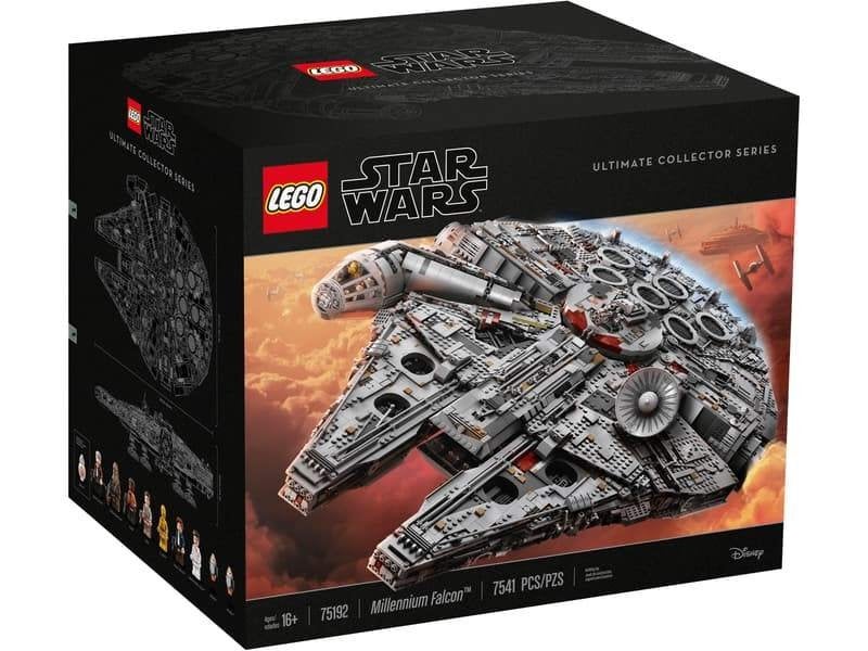 Millennium Falcon 75192 + licht en geluidset, Ophalen, Star Wars, Lego, Nieuw