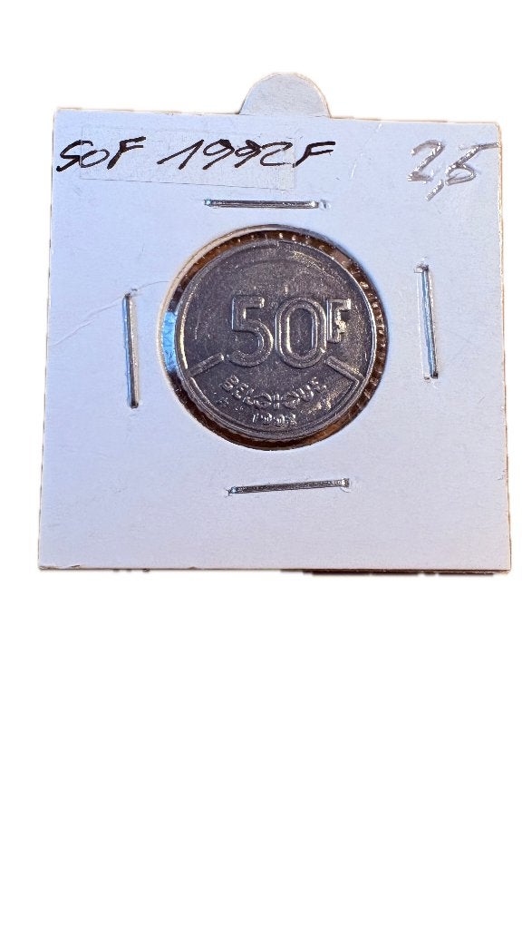 BAUDOUIN I : 50 FRANCS 1992F, Timbres & Monnaies, Enlèvement ou Envoi