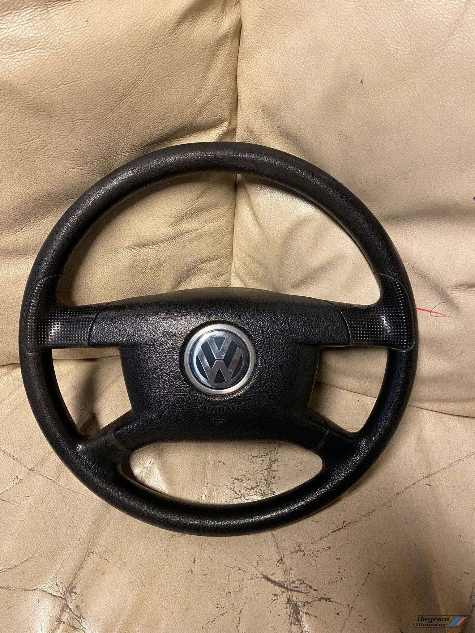 Vw caddy stuurwiel met airbag mk3 origineel 2004 stuur, Gebruikt, -, Volkswagen, -