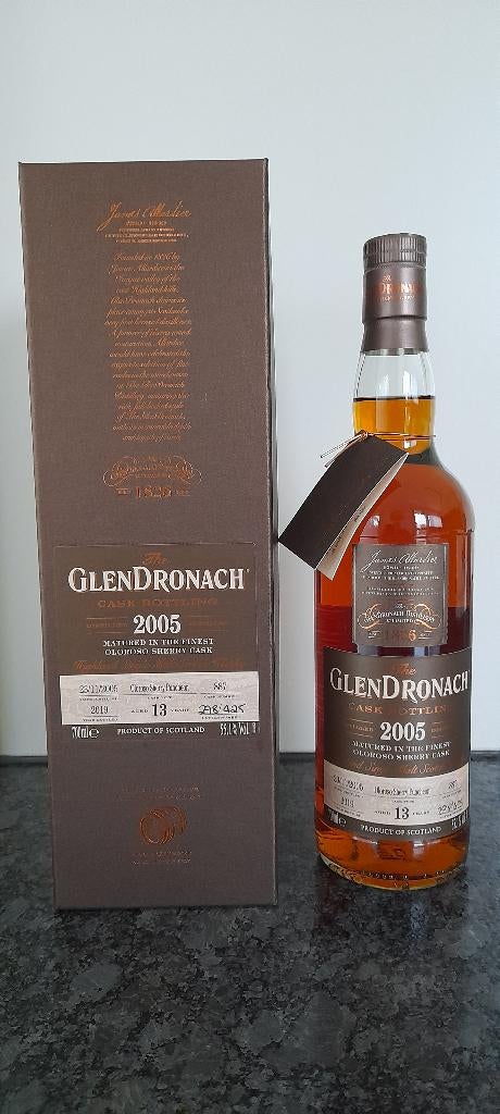 Glendronach Whisky 2005  13y., Collections, Vins, Neuf, Autres régions, Enlèvement ou Envoi, Pleine
