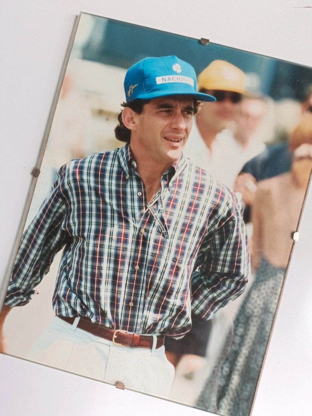 Ayrton Senna photo originale Belgique 1993, Enlèvement