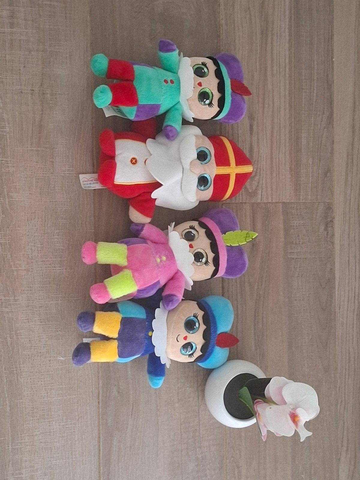 sint met pieten, Ophalen
