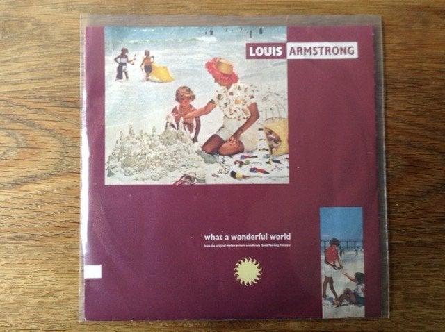 single louis armstrong / wayne fontana & the mindbenders, Filmmuziek en Soundtracks, 7 inch, Ophalen of Verzenden, Fotohoes