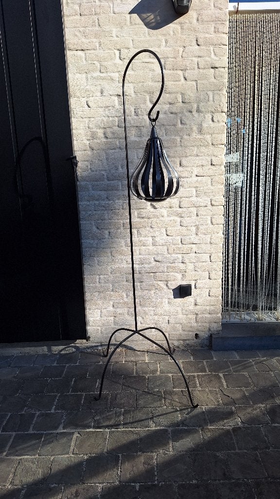 Kaarsenhouder, Ophalen, Zo goed als nieuw, Metaal, Kaars