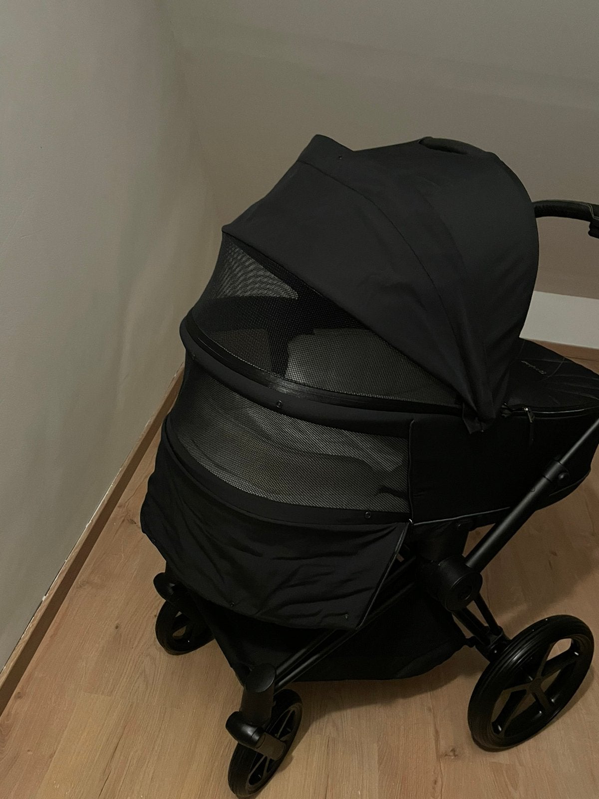 Cybex Priam Black Autostoel Cloud Z -Size & Base isofix 360, Ophalen, Zo goed als nieuw, Kinderwagen