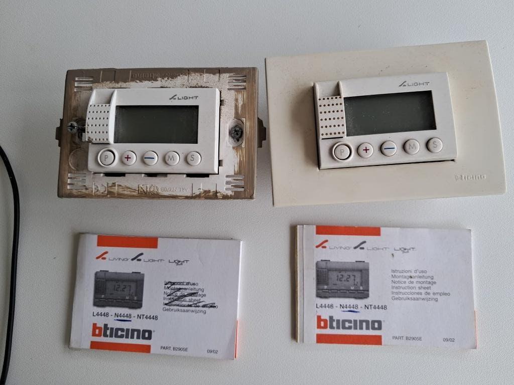 Thermostaat Bticino N4448, Ophalen of Verzenden, Gebruikt