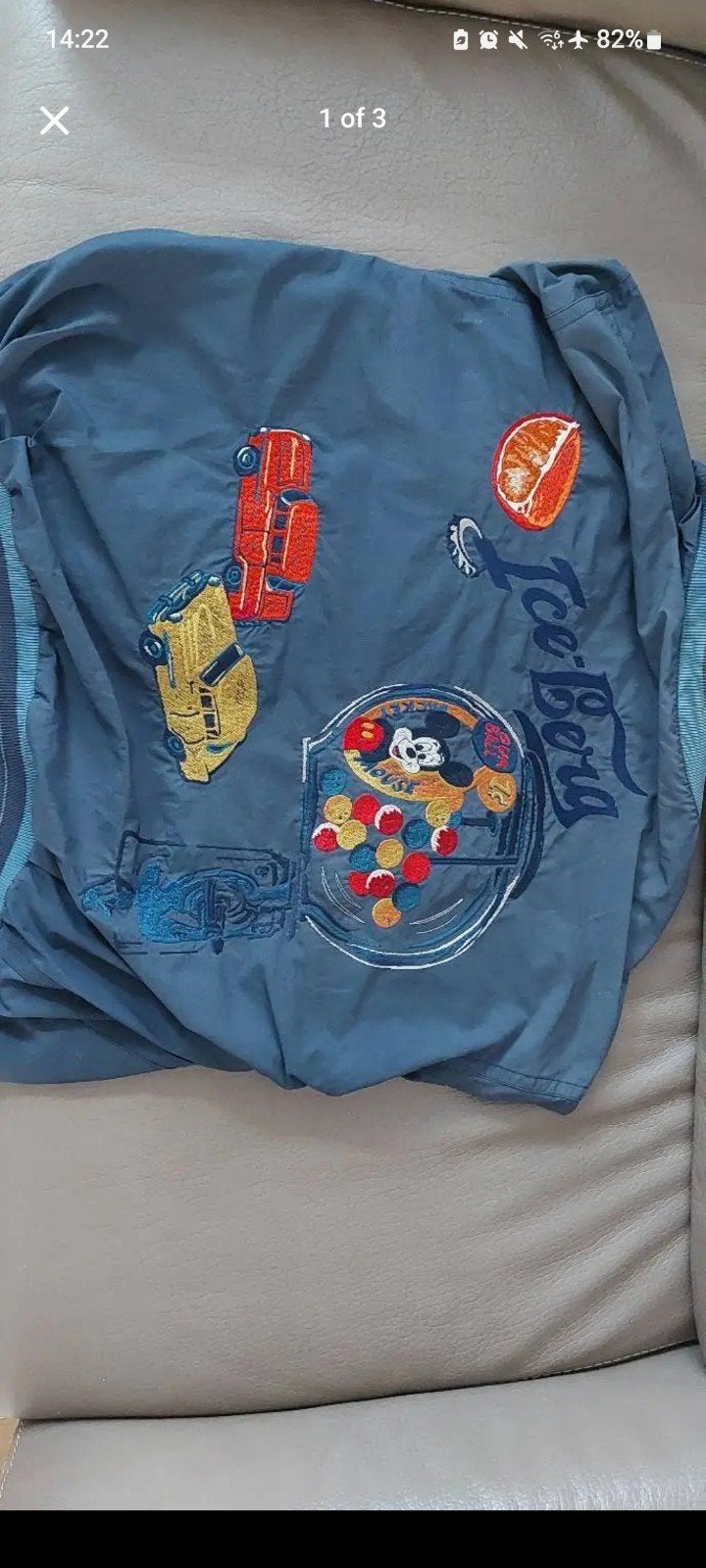 ICEBERG vintage bomber, Vêtements | Hommes, Vestes | Été, Comme neuf, Enlèvement, Bleu, Taille 48/50 (M)