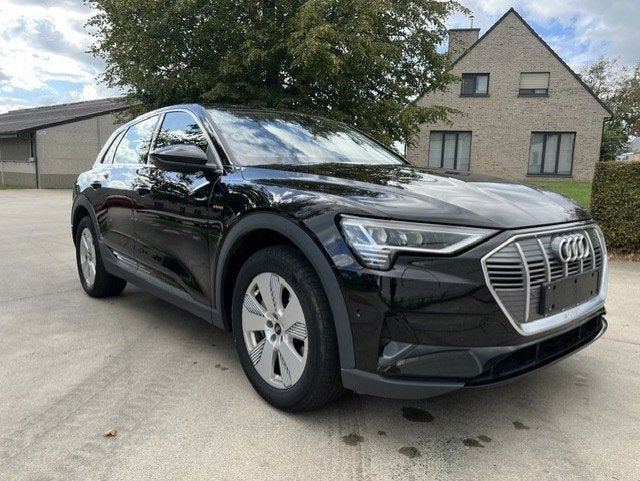 Audi E-Tron 55 Quattro AUT elektrisch MET 41.000km EN navi, Autos, Cuir, Achat, Noir, 5 portes