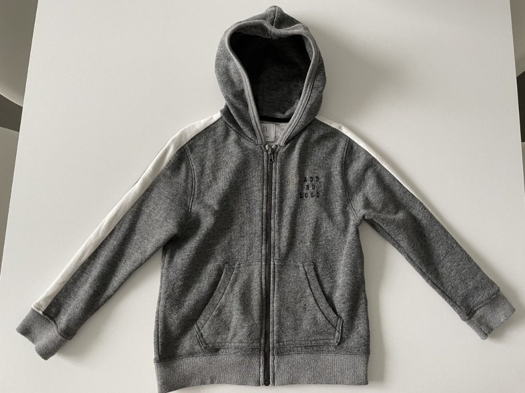 Grijze trainingsvest van ZARA maat 122, Trui of Vest, Ophalen of Verzenden, Zo goed als nieuw, Zara