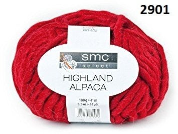 SMC SELECT Highland Alpaca coloris 2901, Hobby en Vrije tijd, Breien en Haken, Ophalen of Verzenden, Nieuw, Breien, Wol of Garen