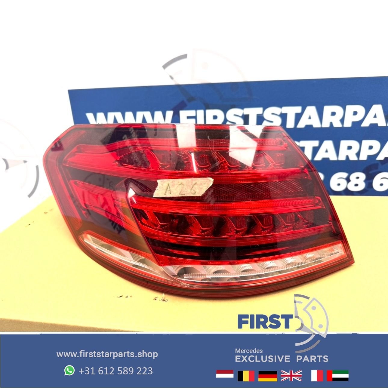 W212 LED ACHTERLICHT A2129060703 FACELIFT E KLASSE LINKS E63, Auto-onderdelen, Gebruikt, -, Ophalen of Verzenden, -