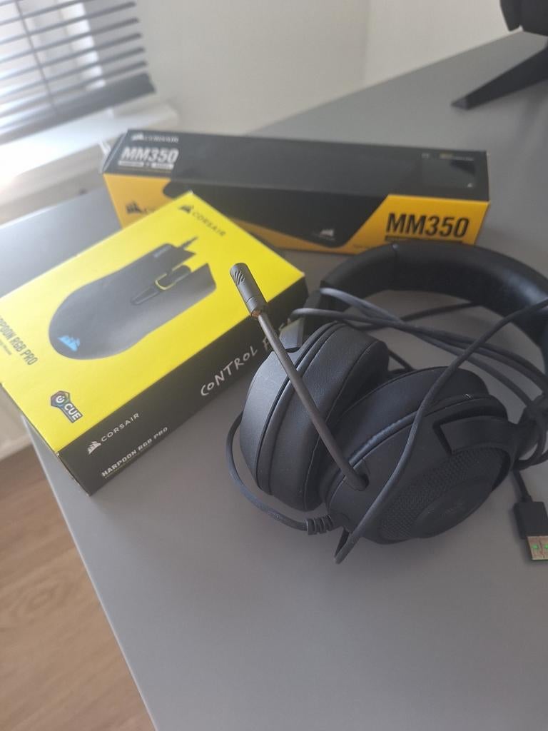 Gaming Muis, mat en koptelefoon, Computers en Software, Ophalen of Verzenden
