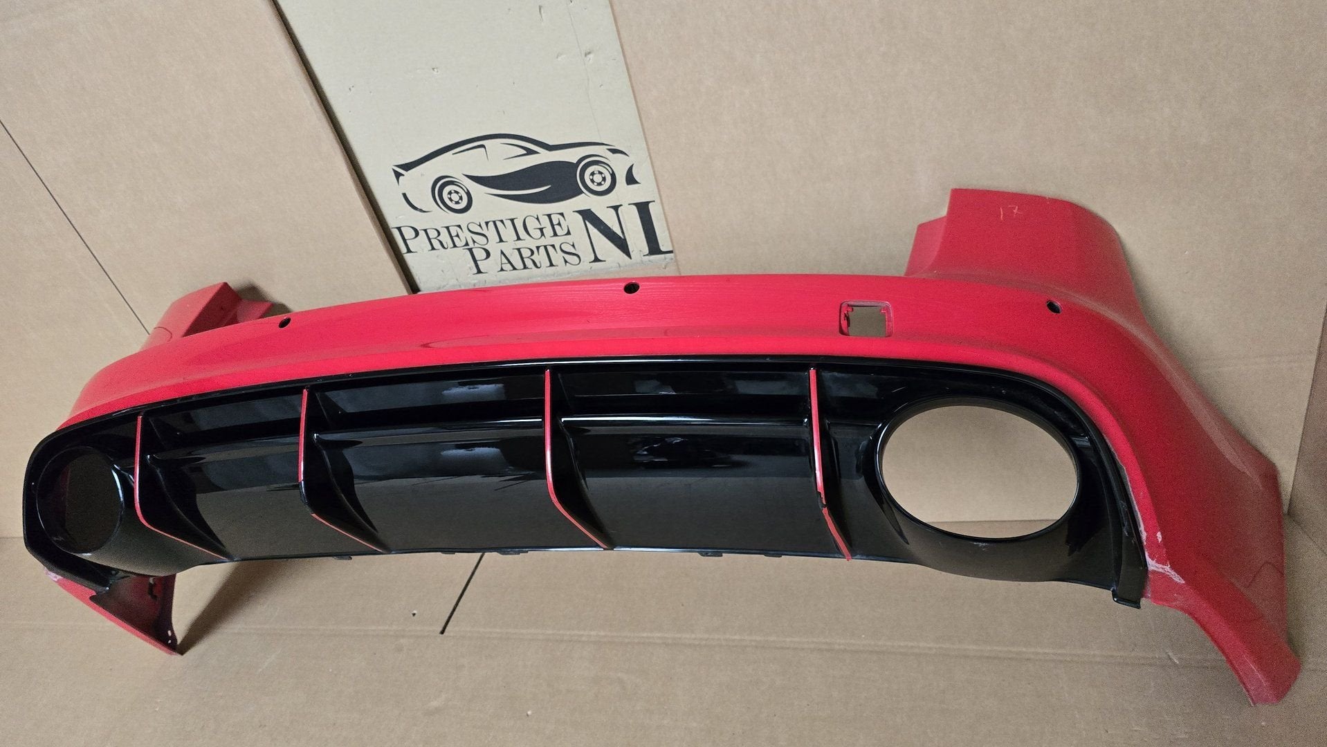 Achterbumper Audi A6 C7 4G RS6 Facelift 4xPDC FL 4G9807511BD, Gebruikt, -, Achter, Bumper