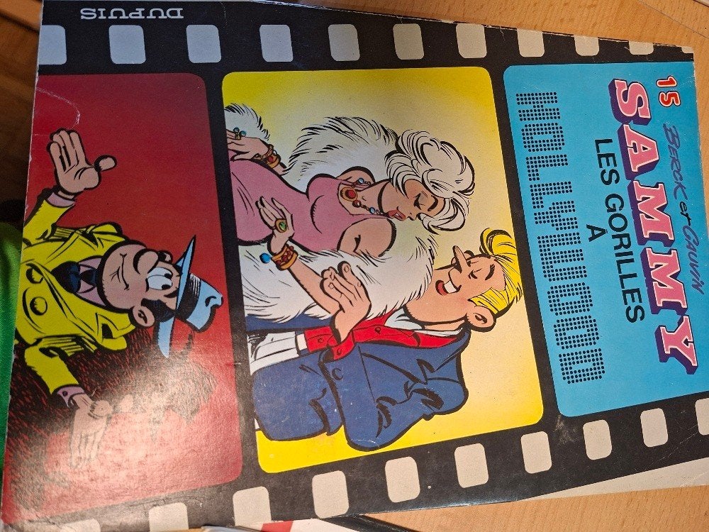 Les gorilles à Hollywood, Livres, BD, Enlèvement, Comme neuf, Berck / Cauvin