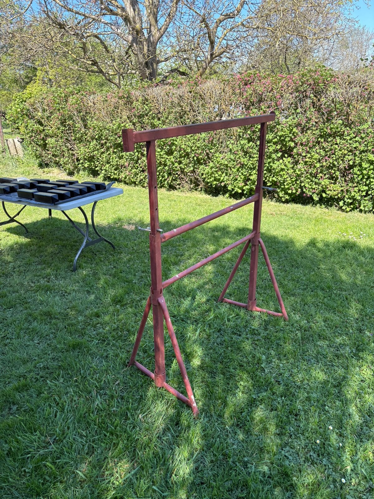 2 treteaux  extensibles 1,70 m, Bricolage & Construction, Enlèvement, Comme neuf