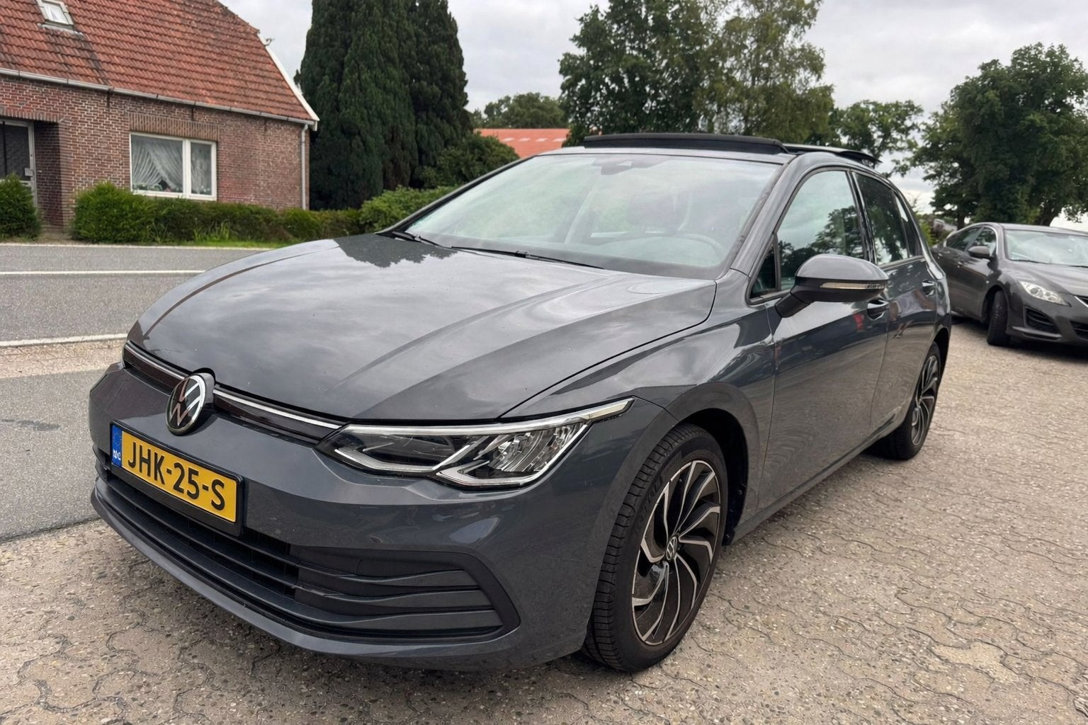 Volkswagen Golf 1.5 Etsi 150pk 7-DSG PANO 2020 Grijs, Auto's, Automaat, Grijs, Adaptive Cruise Control, Golf