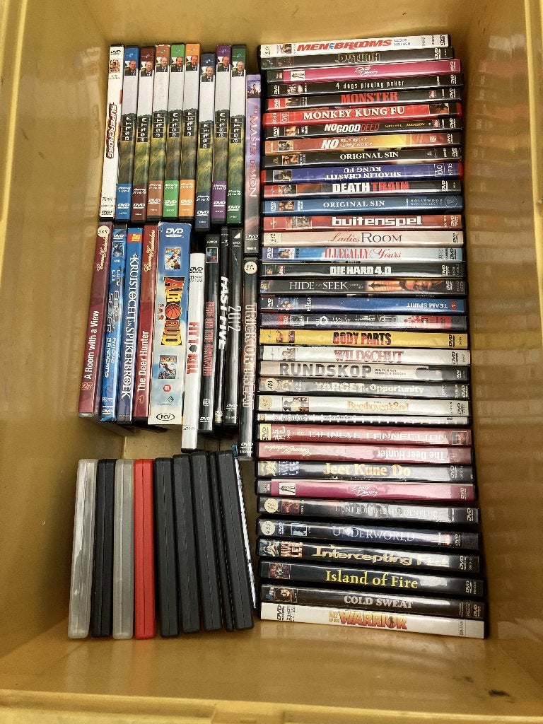 DVD's te koop, Ophalen, Gebruikt