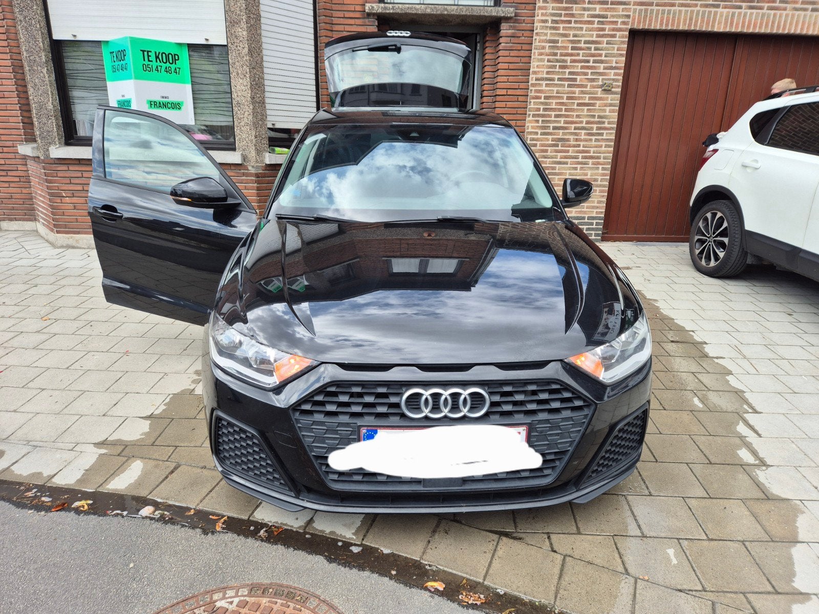 Audi A1 30TFSI 85kw, Stof, A1, Euro 6, Zwart